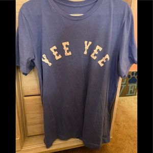 Blue Yee Yee Ballpark Tee